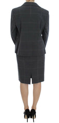 BENCIVENGA Gray Stretch Sheath Dress Suit Set -   -  BENCIVENGA.
