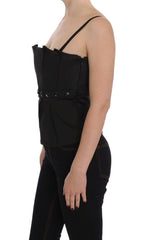 Exte Black Tank Party Evening Top Blouse -   -  Exte.