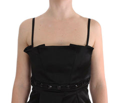 Exte Black Tank Party Evening Top Blouse -   -  Exte.