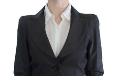 Exte Gray One Button Two Piece Suit -   -  Exte.