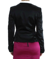 Exte Black Pink Stretch Blazer Jacket -   -  Exte.