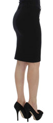PLEIN SUD Black Straight Pencil Skirt -   -  PLEIN SUD.