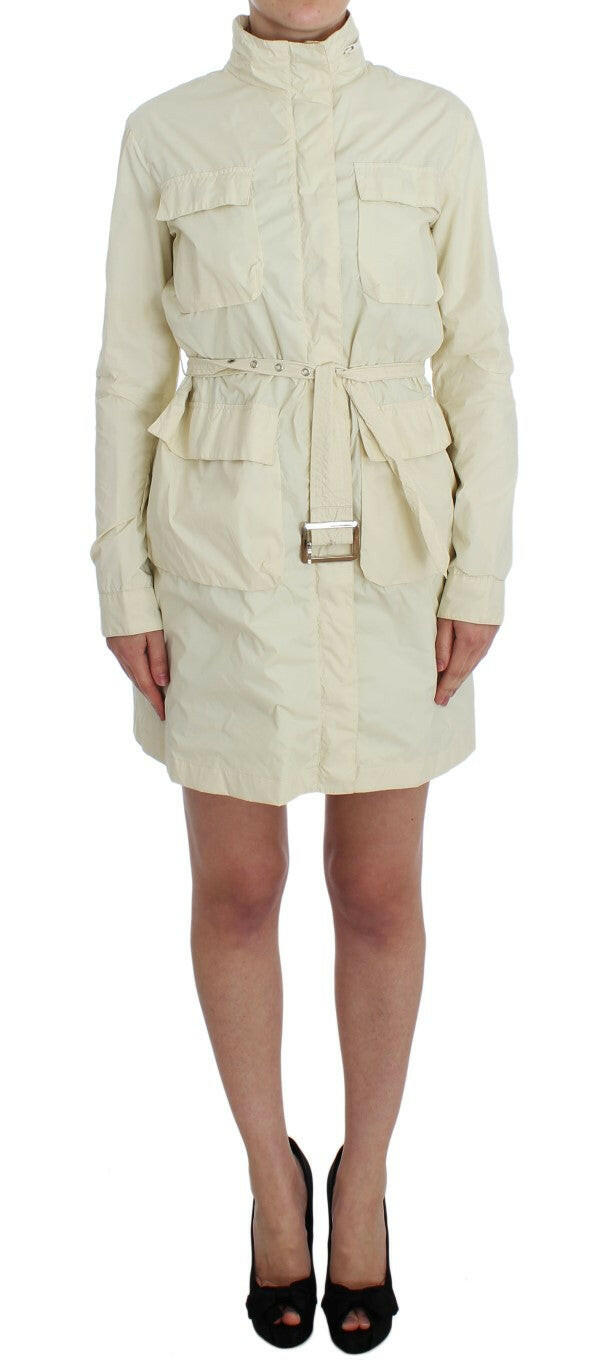 P.A.R.O.S.H. Beige Weather Proof Trench Jacket Coat -   -  P.A.R.O.S.H..