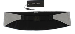Dolce & Gabbana Silver Wide Belt Silk Cummerbund -  MenΒ΄s Cummerbund -  Dolce & Gabbana.