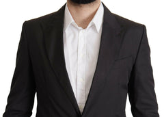 Dolce & Gabbana Black Single Breasted TAORMINA Breasted Blazer -   -  Dolce & Gabbana.