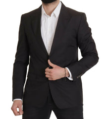 Dolce & Gabbana Black Single Breasted TAORMINA Breasted Blazer -   -  Dolce & Gabbana.
