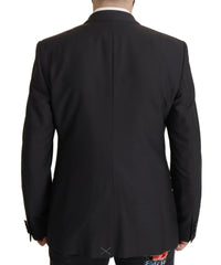 Dolce & Gabbana Dark Blue Single Breasted MARTINI Blazer -   -  Dolce & Gabbana.