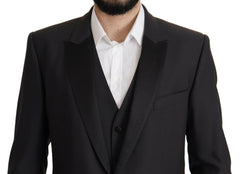 Dolce & Gabbana Dark Blue Single Breasted MARTINI Blazer -   -  Dolce & Gabbana.