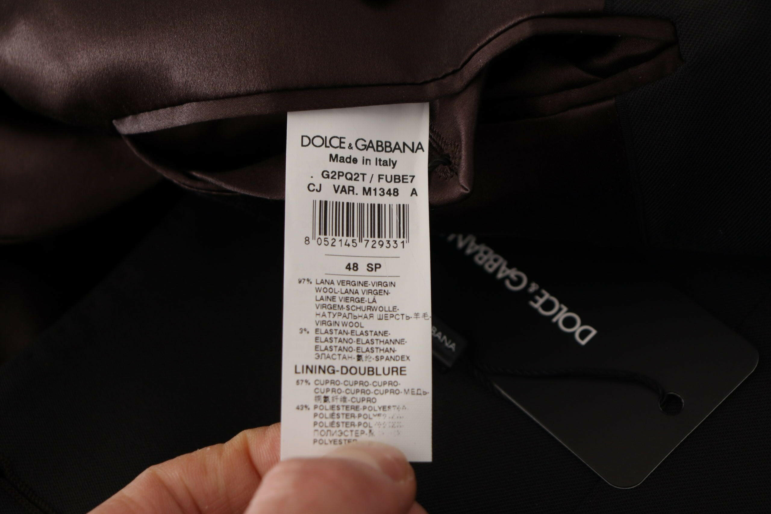 Dolce & Gabbana Black Wool Single Breasted Blazer v -   -  Dolce & Gabbana. Dolce & Gabbana Black Wool Single Breasted Blazer v -   -  Dolce & Gabbana.