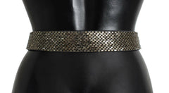 Dolce & Gabbana Crystal Buckle Sequined Waist Belt -   -  Dolce & Gabbana.