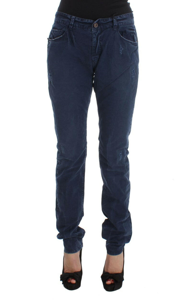 Costume National Blue Cotton Blend Denim Jeans -   -  Costume National.