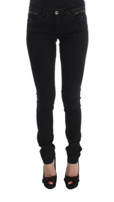 Costume National Black Cotton Slim Fit Denim Jeans -   -  Costume National.