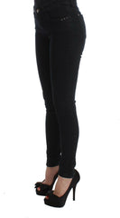 Costume National Black Cotton Slim Fit Denim Jeans -   -  Costume National.