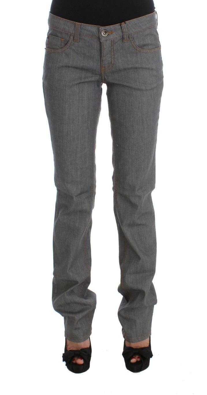 Costume National Gray Cotton Regular Fit Denim Jeans -   -  Costume National.