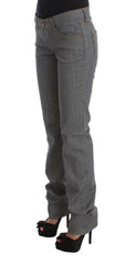 Costume National Gray Cotton Regular Fit Denim Jeans -   -  Costume National.