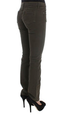 Costume National Green Cotton Blend Slim Fit Jeans -   -  Costume National.
