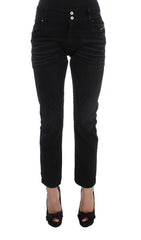 Costume National Black Cotton Slouchy Slims Fit Jeans -   -  Costume National.