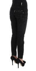 Costume National Black Cotton Slouchy Slims Fit Jeans -   -  Costume National.