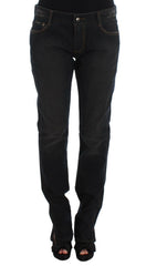 Ermanno Scervino Blue Wash Cotton Boyfriend Jeans -   -  Ermanno Scervino.