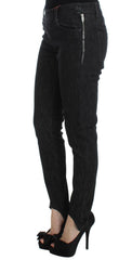 Ermanno Scervino Blue Cotton Slim Fit Denim Jeans -   -  Ermanno Scervino.