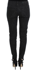 Ermanno Scervino Blue Cotton Slim Fit Denim Jeans -   -  Ermanno Scervino.