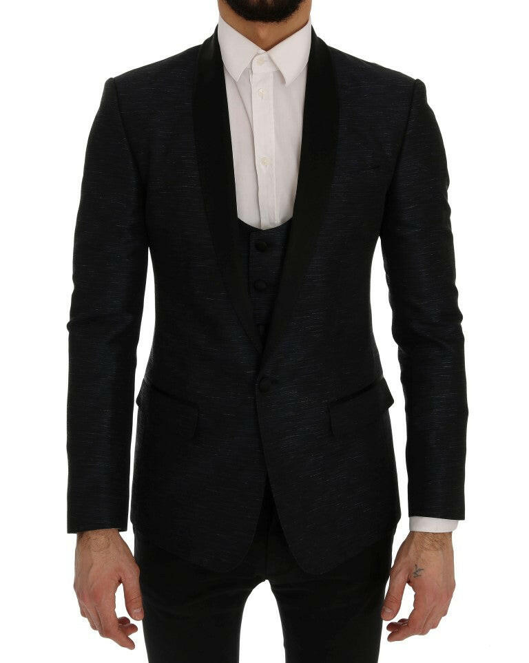 Dolce & Gabbana Blue MARTINI Slim 2 Piece Blazer -   -  Dolce & Gabbana.