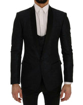 Dolce & Gabbana Blue MARTINI Slim 2 Piece Blazer -   -  Dolce & Gabbana.
