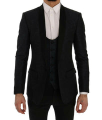 Dolce & Gabbana Blue MARTINI Slim 2 Piece Blazer -   -  Dolce & Gabbana.