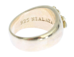 Nialaya Silver Crest 925 Sterling Ring -   -  Nialaya.