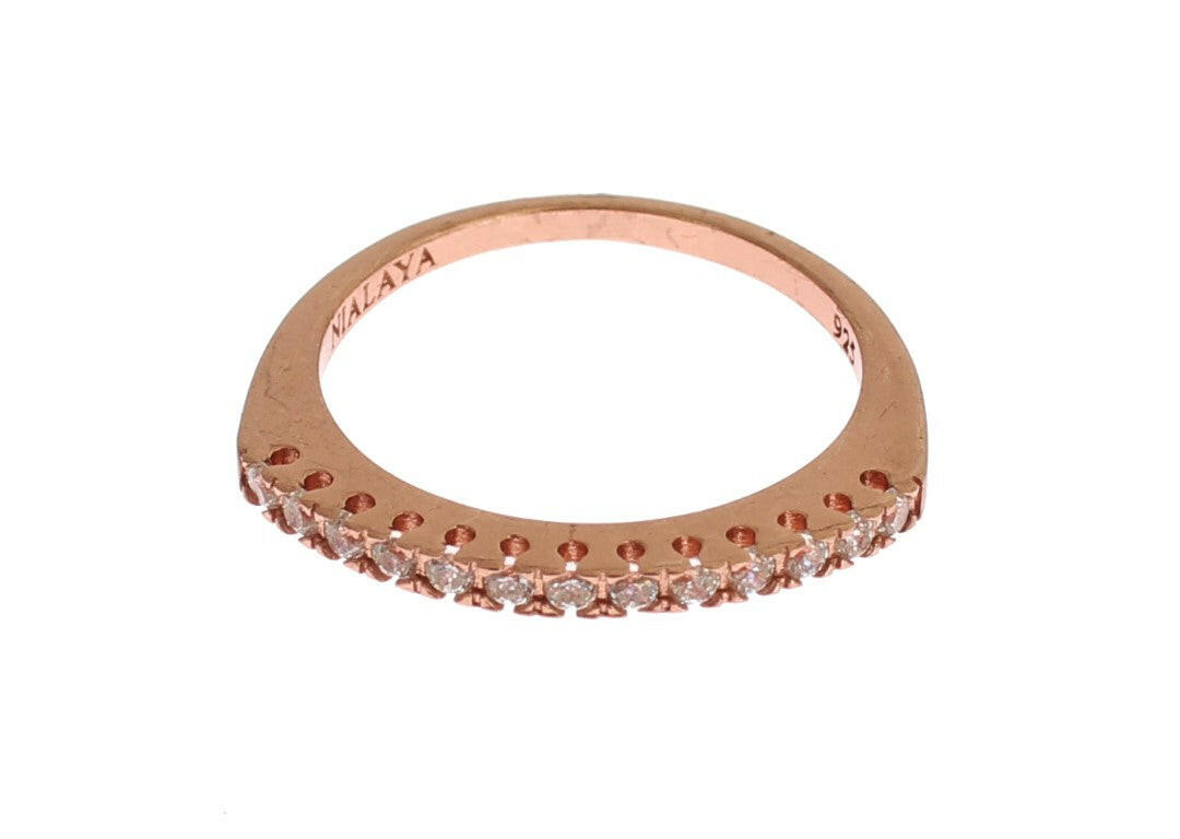 Nialaya Red Gold 925 Silver Ring -   -  Nialaya.