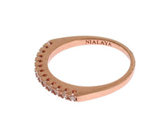 Nialaya Red Gold 925 Silver Ring -   -  Nialaya.