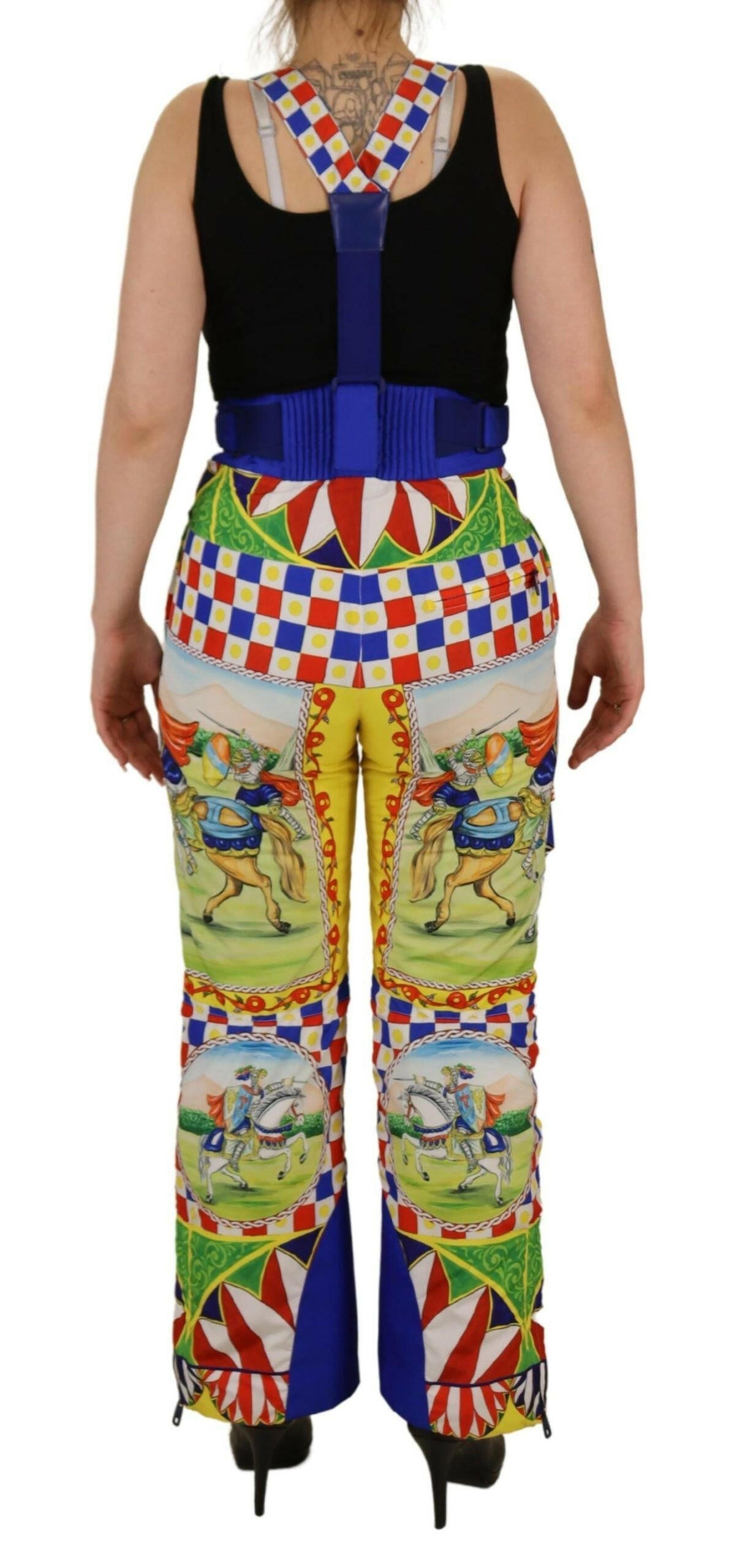 Dolce & Gabbana Multicolor Printed Snow Trouser Pants -   -  Dolce & Gabbana. Dolce & Gabbana Multicolor Printed Snow Trouser Pants -   -  Dolce & Gabbana.