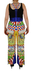 Dolce & Gabbana Multicolor Printed Snow Trouser Pants -   -  Dolce & Gabbana.