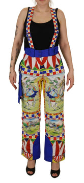 Dolce & Gabbana Multicolor Printed Snow Trouser Pants -   -  Dolce & Gabbana.