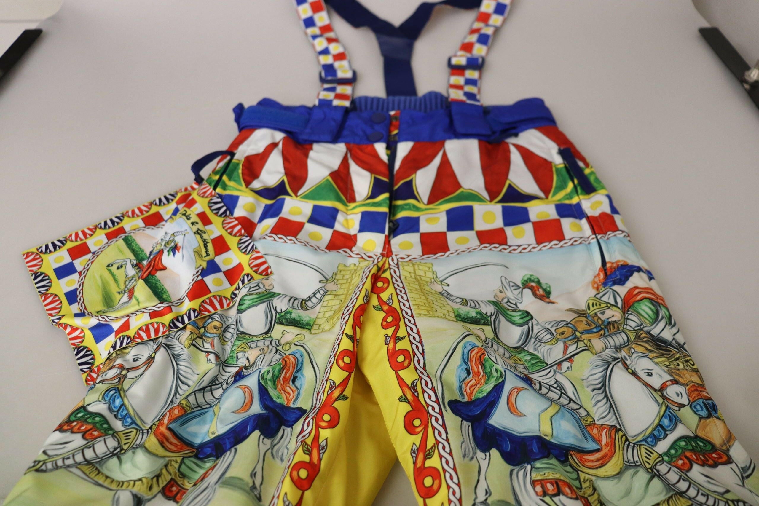 Dolce & Gabbana Multicolor Printed Snow Trouser Pants -   -  Dolce & Gabbana. Dolce & Gabbana Multicolor Printed Snow Trouser Pants -   -  Dolce & Gabbana.