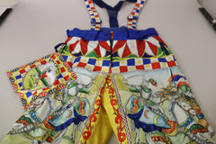 Dolce & Gabbana Multicolor Printed Snow Trouser Pants -   -  Dolce & Gabbana.