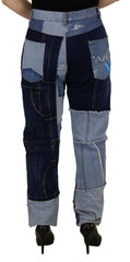Dolce & Gabbana Multicolor Patchwork High Waist Denim Jeans -   -  Dolce & Gabbana.