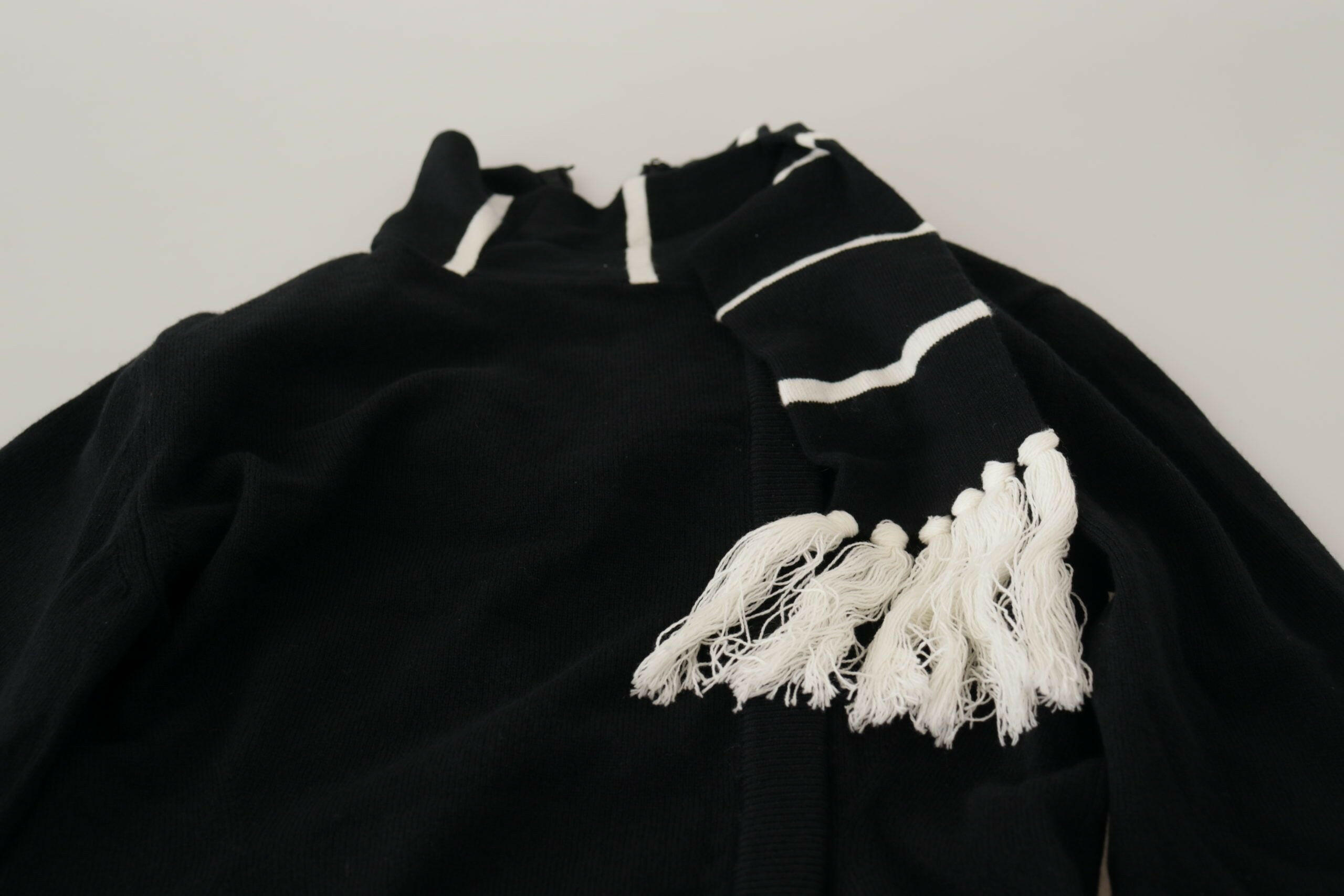 Dolce & Gabbana Black Cashmere Turtleneck Pullover Sweater -   -  Dolce & Gabbana. Dolce & Gabbana Black Cashmere Turtleneck Pullover Sweater -   -  Dolce & Gabbana.