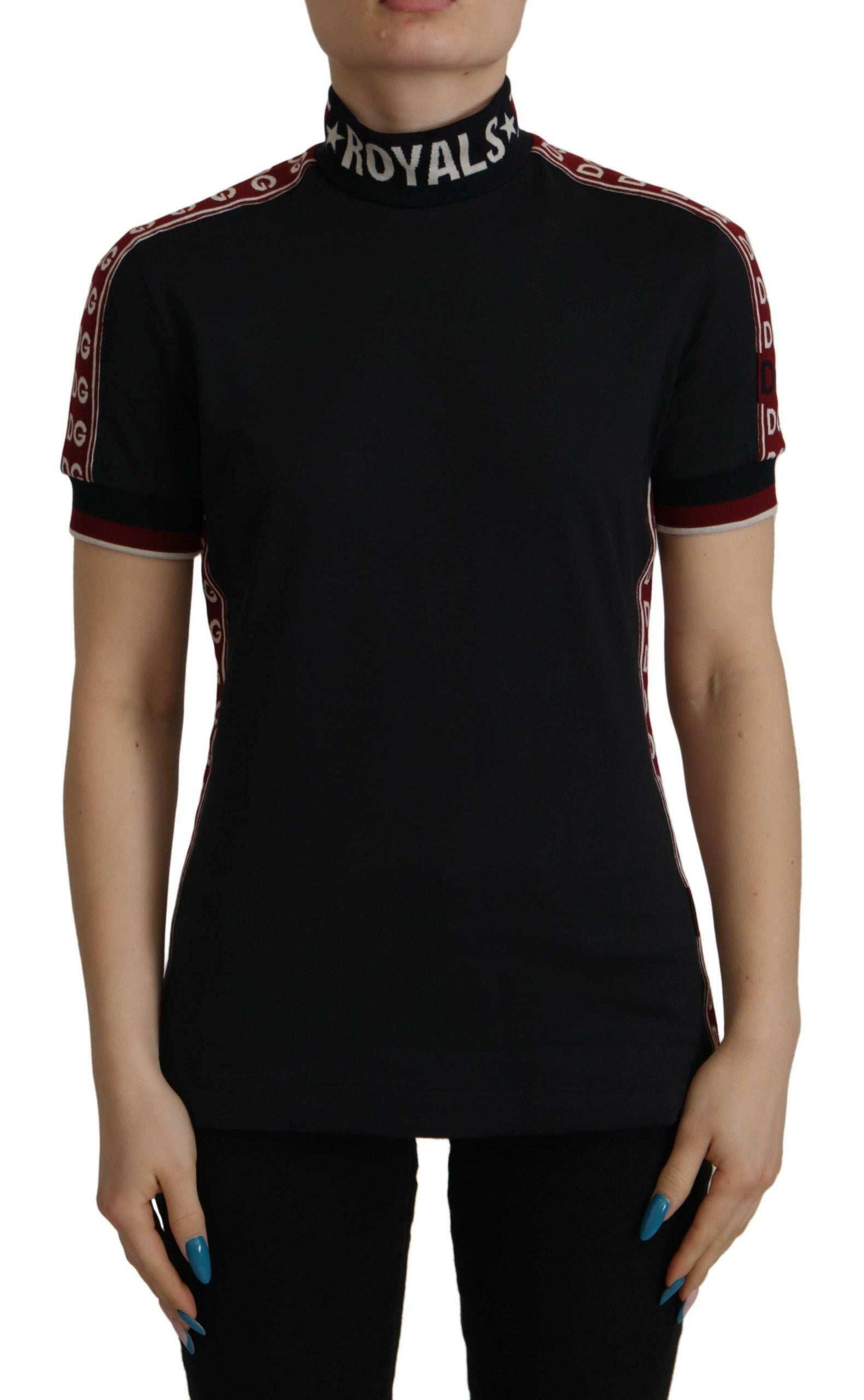 Dolce & Gabbana Black #DGMillennials 100% Cotton T-shirt -   -  Dolce & Gabbana.