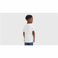 T-shirt Levi's Camo Poster Logo Bright White -  Clothing, Boys -  Levi's.