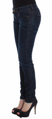 Ermanno Scervino Blue Slim Jeans Denim Pants Skinny Leg Stretch -   -  Ermanno Scervino.