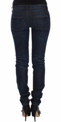 Ermanno Scervino Blue Slim Jeans Denim Pants Skinny Leg Stretch -   -  Ermanno Scervino.
