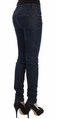 Ermanno Scervino Blue Slim Jeans Denim Pants Skinny Leg Stretch -   -  Ermanno Scervino.