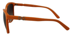 Dolce & Gabbana Orange Acetate Frame Round Shades DG4170PM Sunglasses - Jewellery, Women - Dolce & Gabbana.