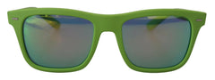 Dolce & Gabbana Green Rubber Full Rim Frame Shades DG6095 Acid Sunglasses - Jewellery, Women - Dolce & Gabbana.