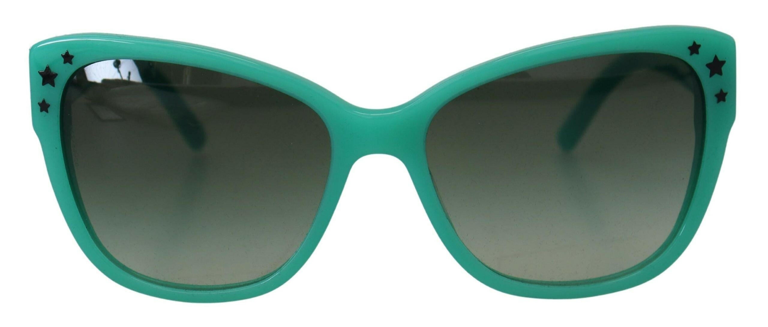 Dolce & Gabbana Green Stars Acetate Square Shades DG4124  Sunglasses -  Jewellery, Women -  Dolce & Gabbana.
