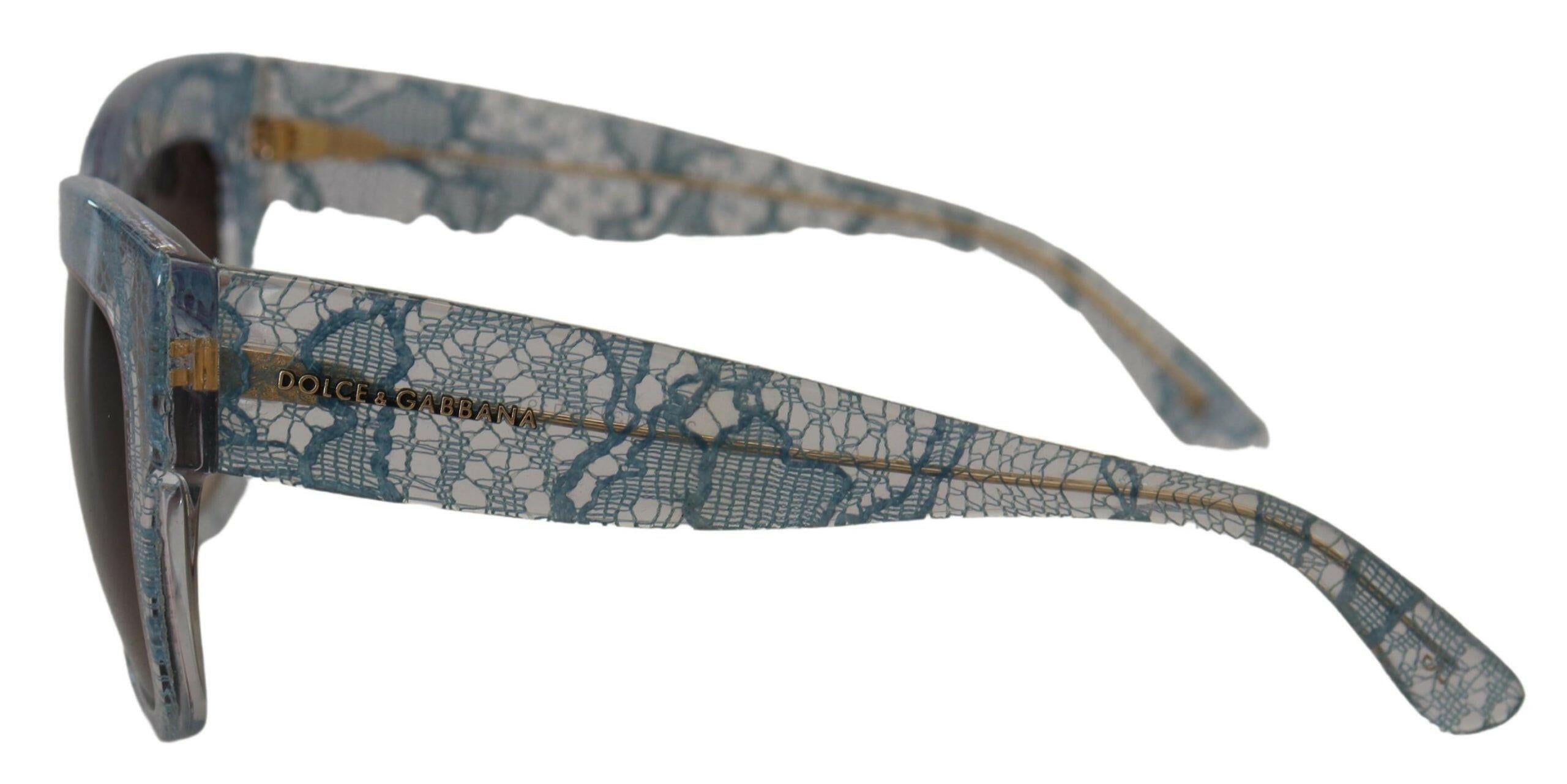 Dolce & Gabbana Blue Lace Acetate Rectangle DG4231 Shades Sunglasses -  Jewellery, Women -  Dolce & Gabbana. Dolce & Gabbana Blue Lace Acetate Rectangle DG4231 Shades Sunglasses -  Jewellery, Women -  Dolce & Gabbana.