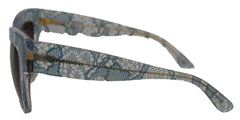 Dolce & Gabbana Blue Lace Acetate Rectangle DG4231 Shades Sunglasses -  Jewellery, Women -  Dolce & Gabbana.