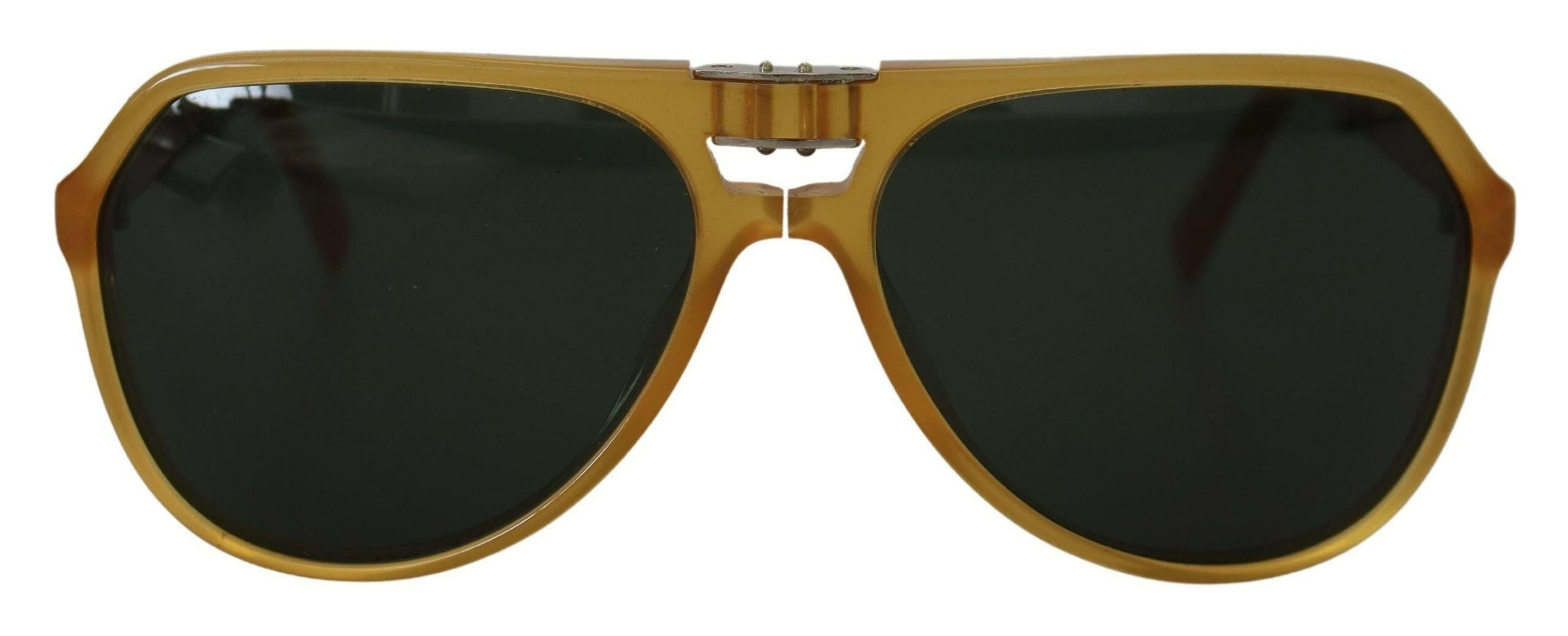 Dolce & Gabbana Yellow Acetate Black Lens Aviator DG4196 Sunglasses -  Jewellery, Women -  Dolce & Gabbana.