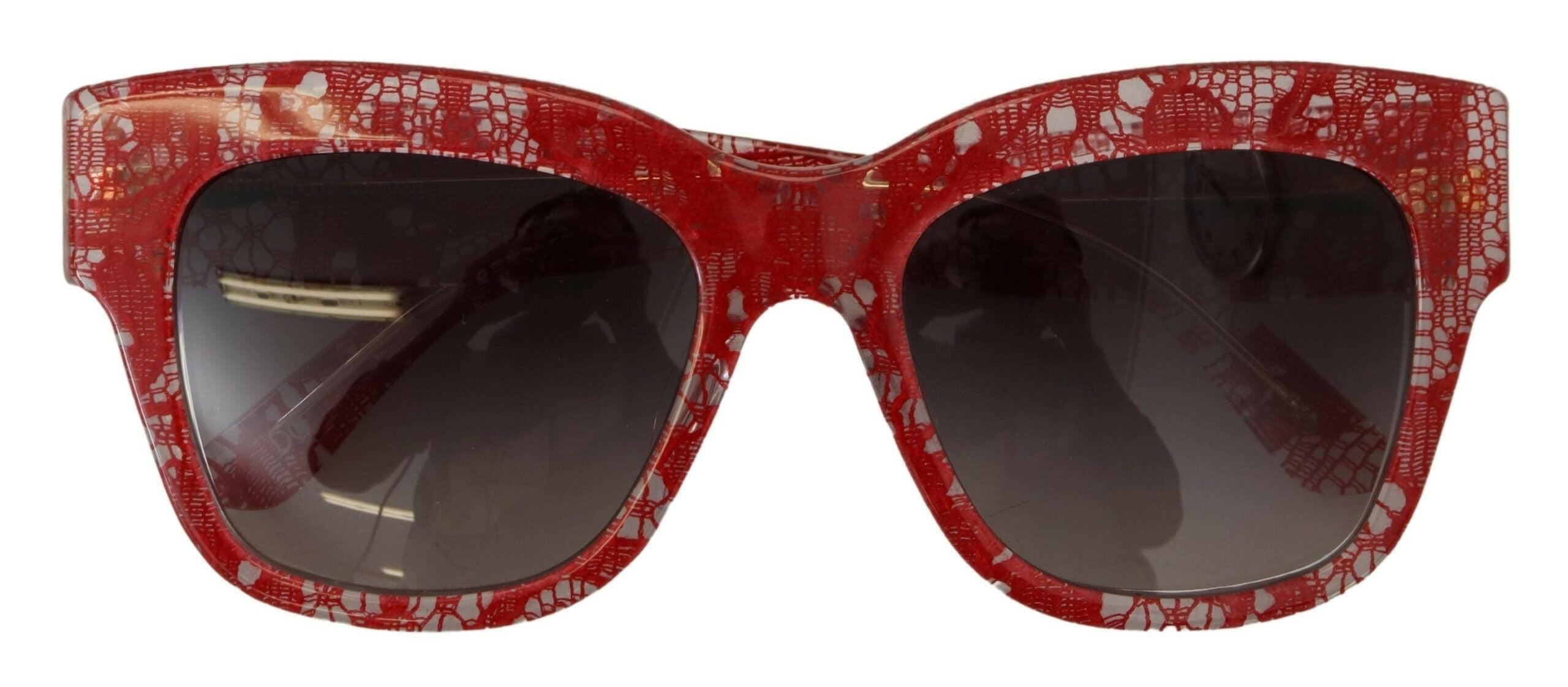 Dolce & Gabbana Red Lace Acetate Rectangle Shades  DG4231F  Sunglasses -  Jewellery, Women -  Dolce & Gabbana. Dolce & Gabbana Red Lace Acetate Rectangle Shades  DG4231F  Sunglasses -  Jewellery, Women -  Dolce & Gabbana.
